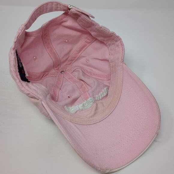 Blue Eprtngs Ranch Slideback Baseball Cap Pink OS Adjustable Embroidered Ha - Picture 7 of 9